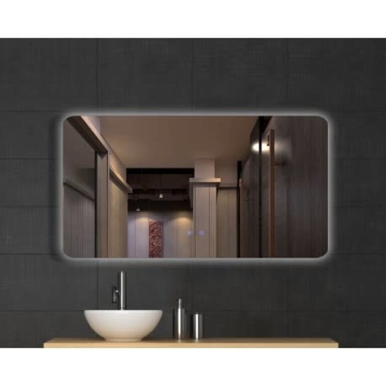 Anti-fog LED mirror