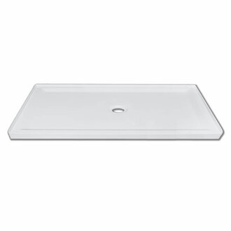 Base de douche 32x48 Alcove drain central JB 7132-48-70