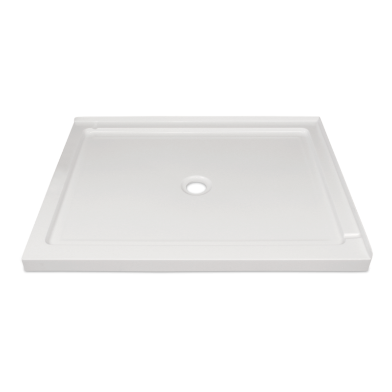 Base de douche 36x48 drain central Installation Droite CD-78026R