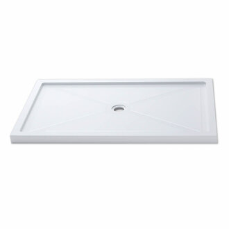 Base de douche Jade drain central 36"X60"