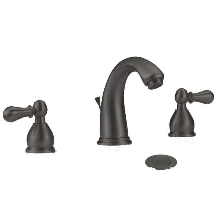 Bathroom Faucet Classic 8'' Matte Black DI-315-11