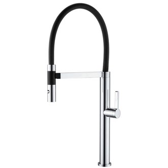 Robinet de cuisine Noir/Chrome Akuaplus RC62025BLC