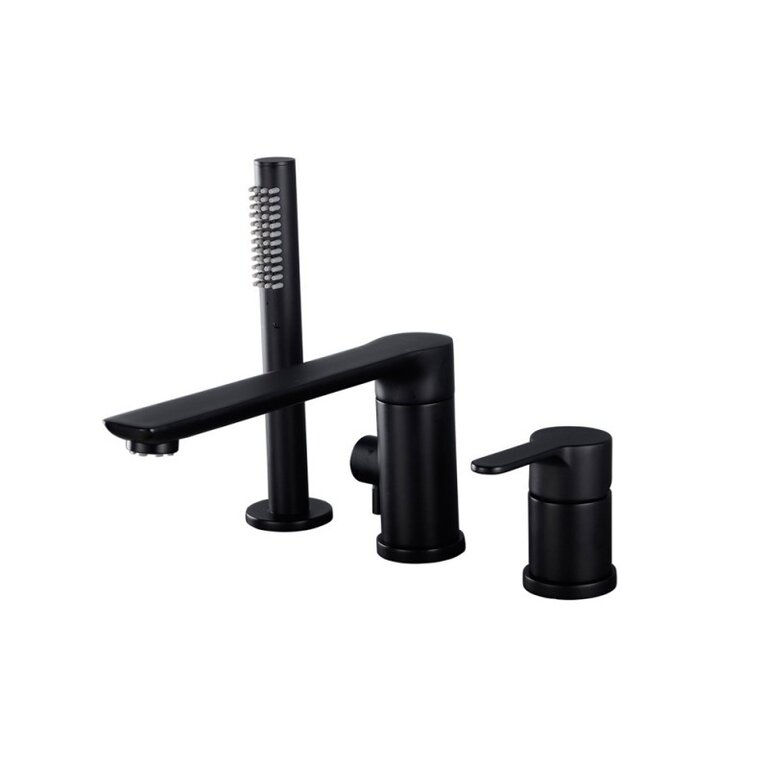 Robinet de bain romain Noir mat collection Hade DN-4211-11