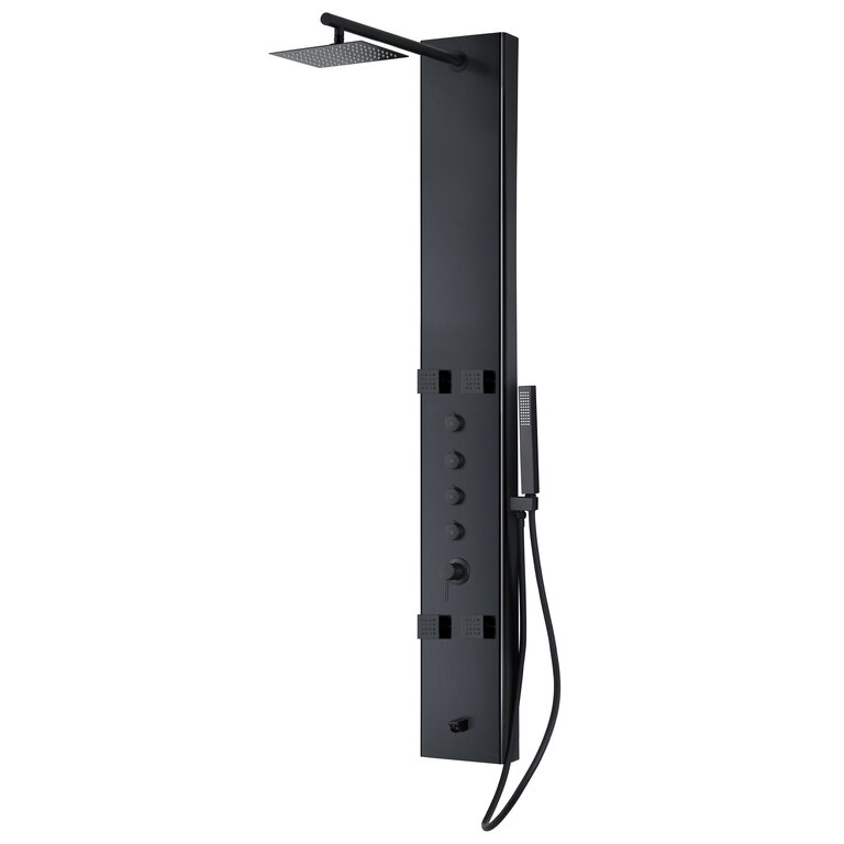 Shower Column Black Collection Kimmi CD-105-11