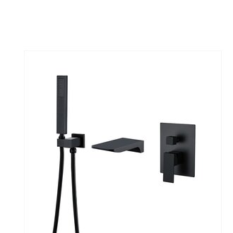 Wall-Mounted Tub Faucet Matte Black DN-91215-11