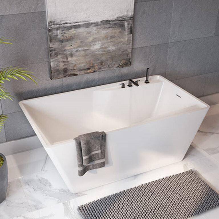 Freestanding Bathtub Nautika Messi 60'' White