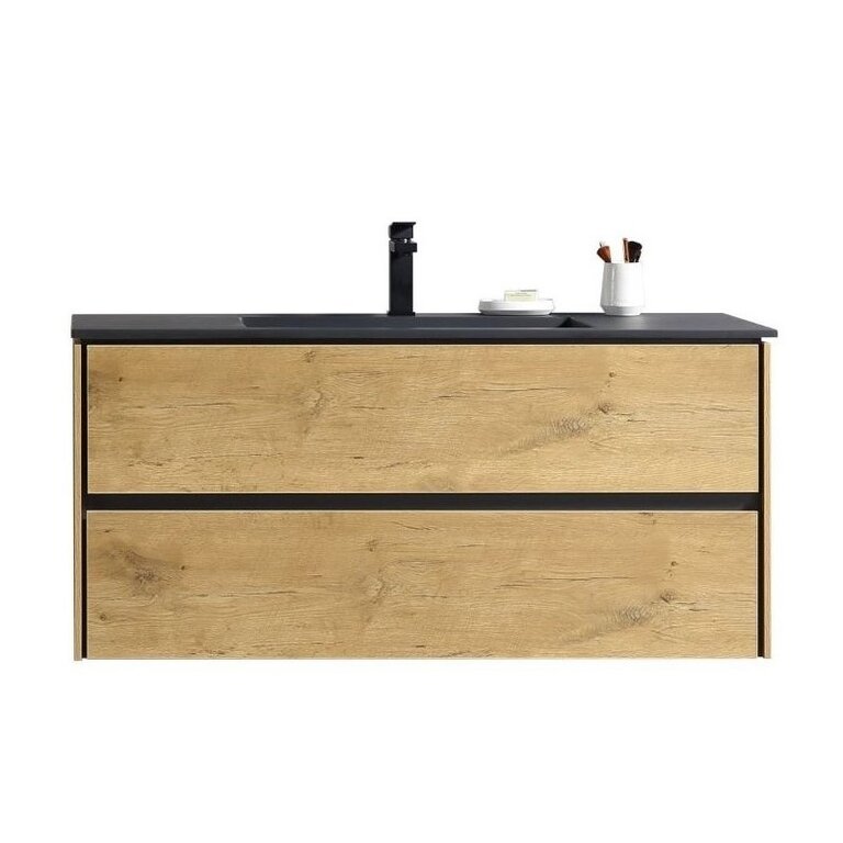 Vanité flottante 48'' Chêne Rustik série Danemark