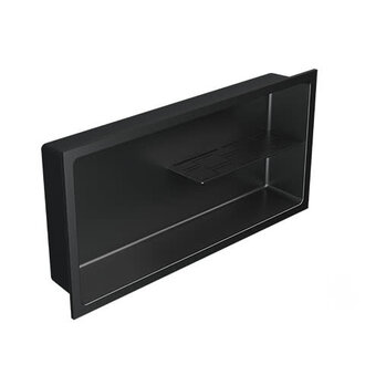 Niche murale 12x24 Noir Collection Diamant Nautika