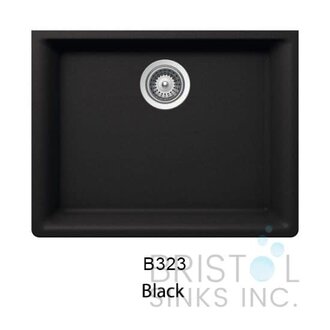 Évier en granite Simple Sous Plan 23''x 18'' Bristol Évier en granite Simple Sous Plan 23''x 18'' Bristol