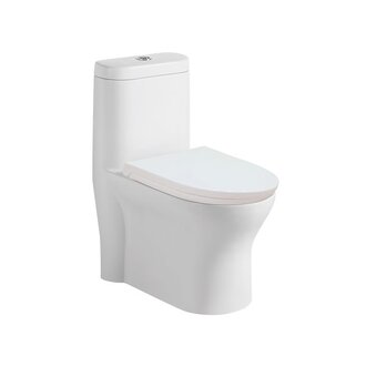 Toilette Monopièce Blanche Monaco 12''