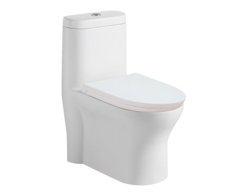 White One-Piece Toilet Monaco