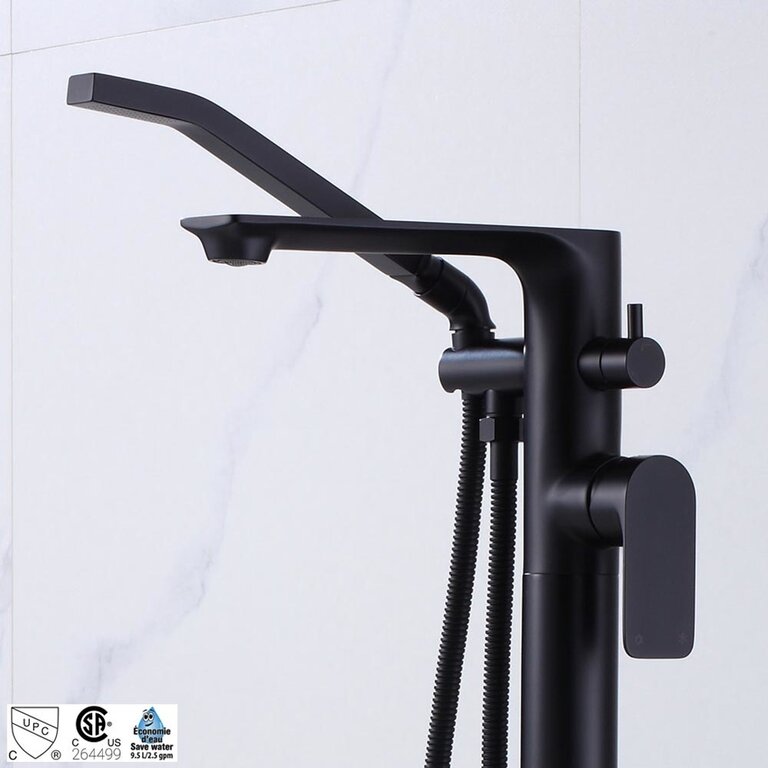 Robinet de bain sur pied collection Elena Akuaplus