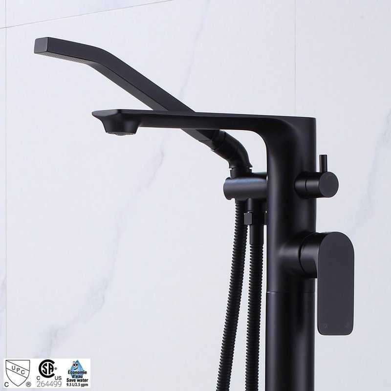 Free-standing bath faucet Elena Akuaplus collection