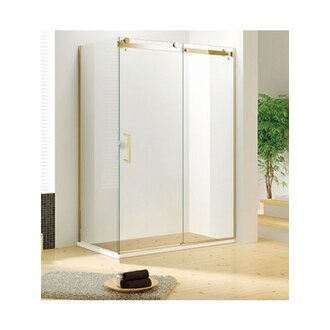 Ensemble de douche réversible Or brossé série Quartz Jade bath