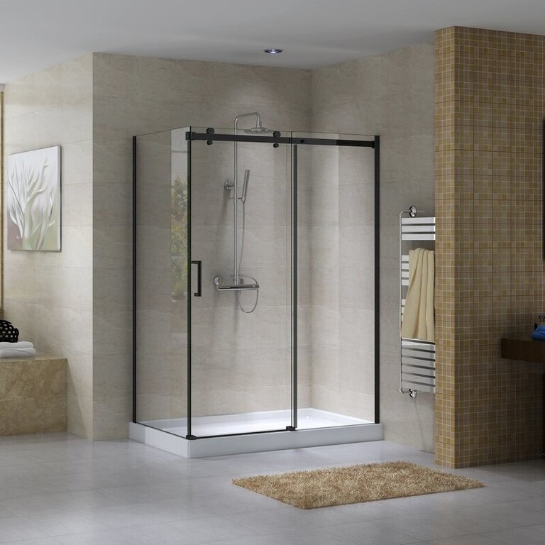 Shower Kit Reversible Black Series Quartz Jade