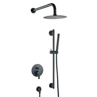 Shower Faucet sur rail Round Elite Akuaplus RD-8130