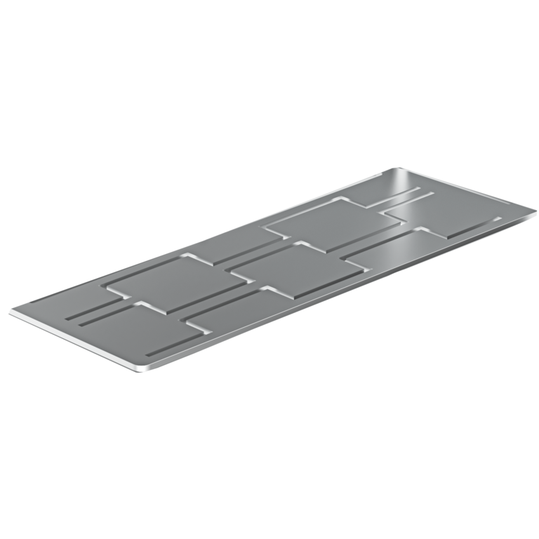 Wall Niche avec tablette centrale 12x36 Nautika Black