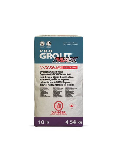 Coulis Grout Max #61 Coquille d'huître 4.54kg (10lbs)