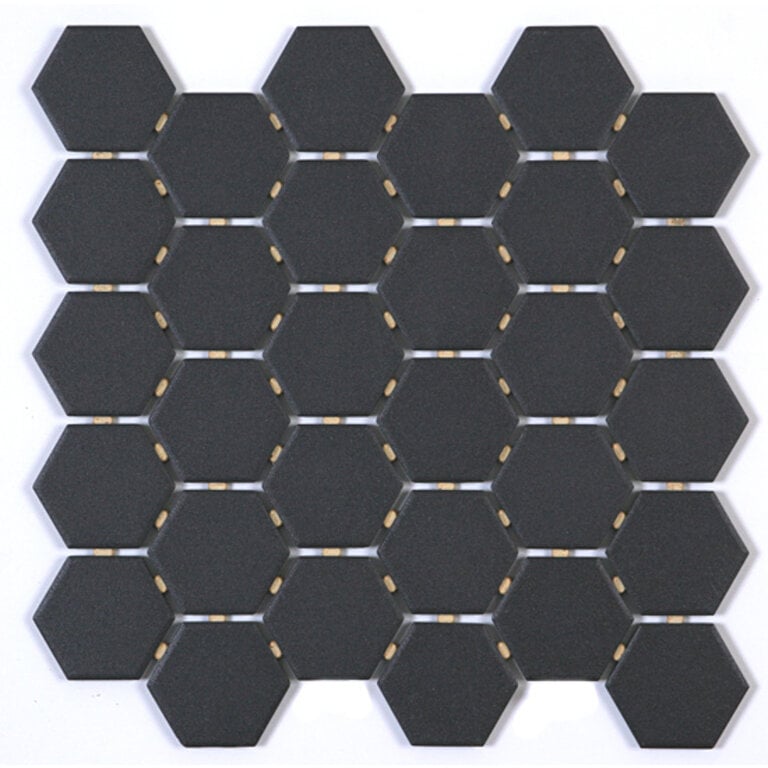 Mosaique Hexagone Series Québec Black OD.QC.BLK.02.HEX (9.04pi2/Box)