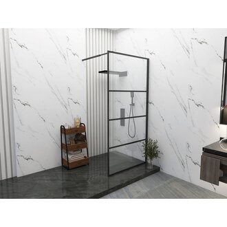 Italian panel Matt black Verone Luho series