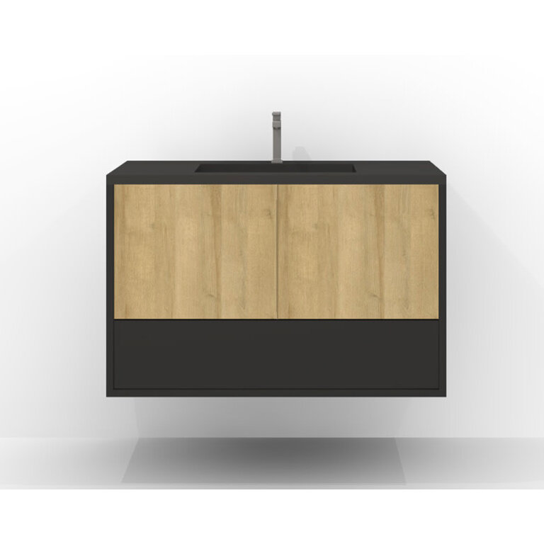 Vanity Wall-Mounted Luho Collection Newport