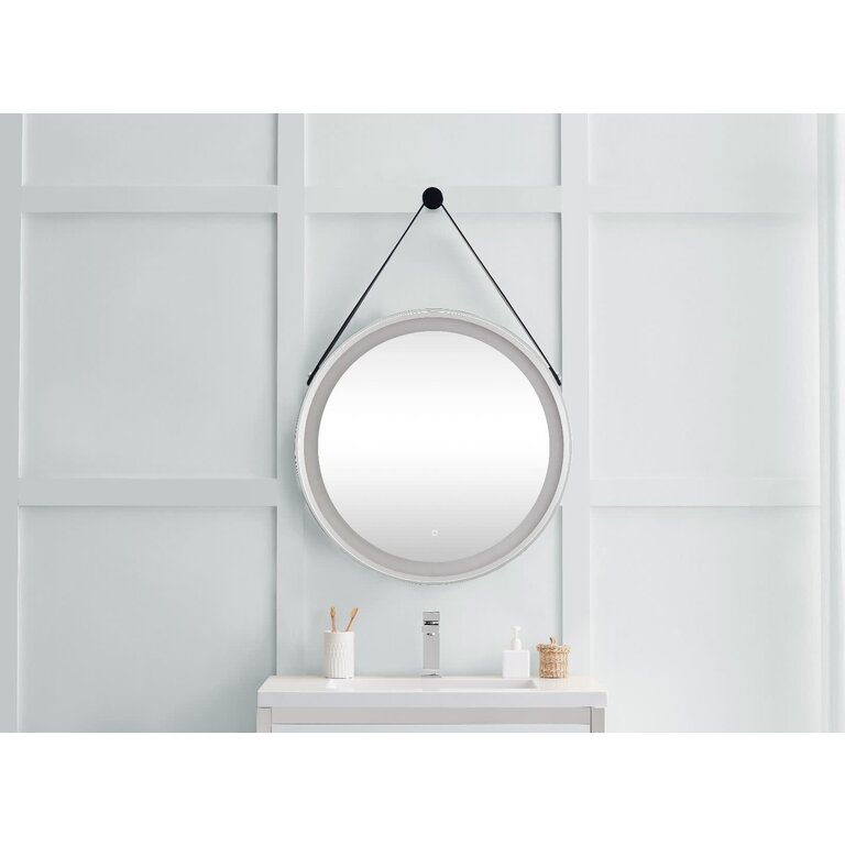 Mirror with integrated LED lighting 27" Round Jane Series