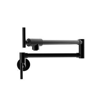 Robinet de cuisine Pot Filler Noir mat Collection Mercada