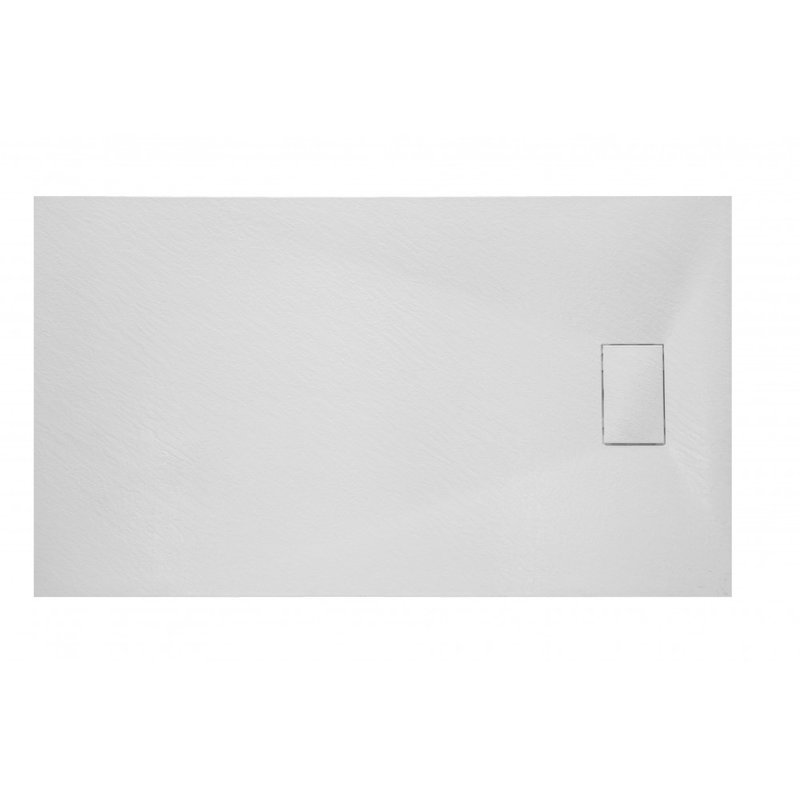 Base de douche installation universelle Série Pietra Blanc