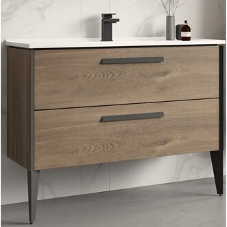 Vanité 32'' série Capri Chêne Caramel Vanité 32'' série Capri Chêne Caramel