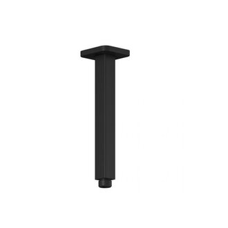 Shower Arm plafond 8'' Black Square