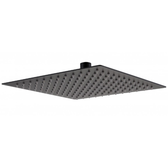 Tête de douche style pluie Carrée fini Noir Mat Tête de douche style pluie Carrée fini Noir Mat