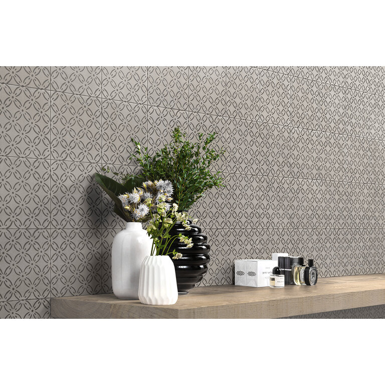 Porcelaine A Mano Décor 8x8 (11 pi2/boite)