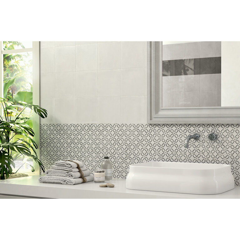 Porcelaine A Mano Décor 8x8 (11 pi2/boite)