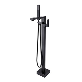 Robinet de bain sur pied Noir mat Collection Kimmi Robinet de bain sur pied Noir mat Collection Kimmi