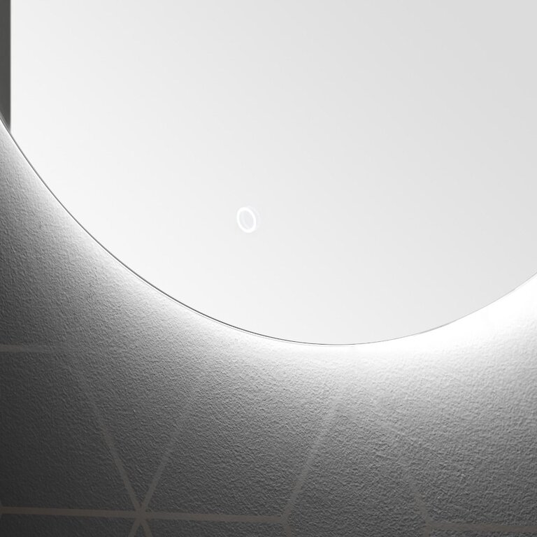 Miroir à éclairage LED intégré 28" Rond Madrid