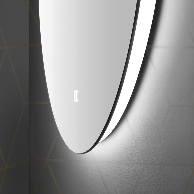 Miroir à éclairage LED intégré 28" Rond Madrid