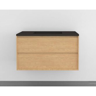 Vanity Wall-Mounted Luho Collection Bélair Bois