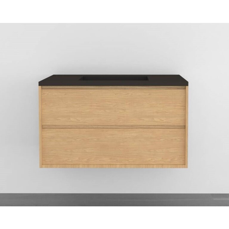 Vanity Wall-Mounted Luho Collection Bélair Bois