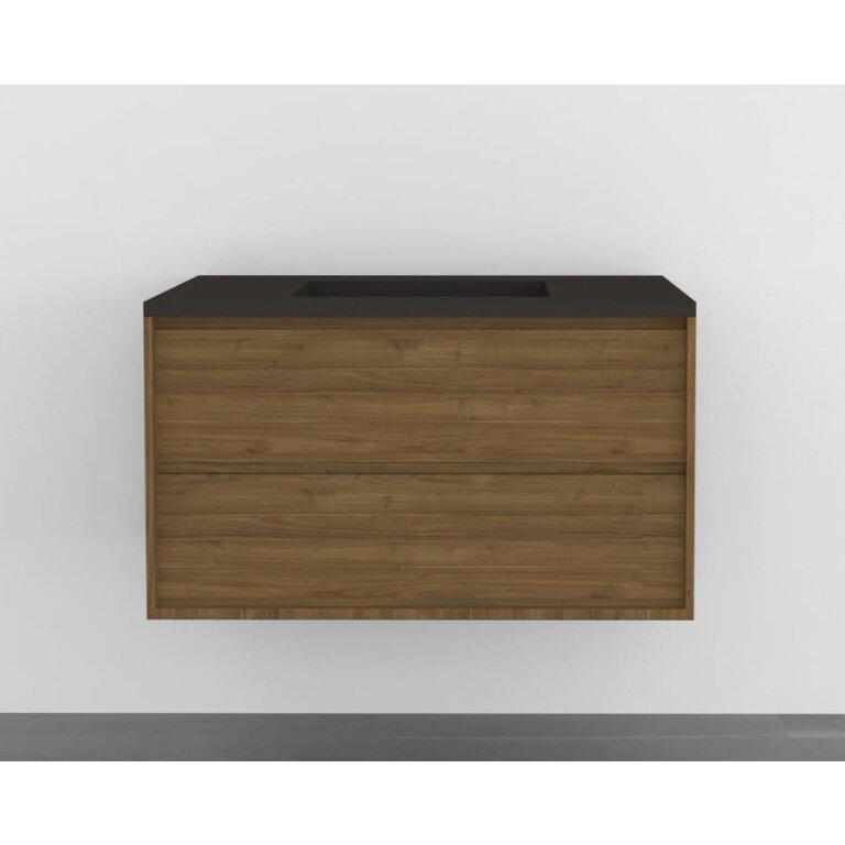 Vanity Wall-Mounted Luho Collection Bélair Bois