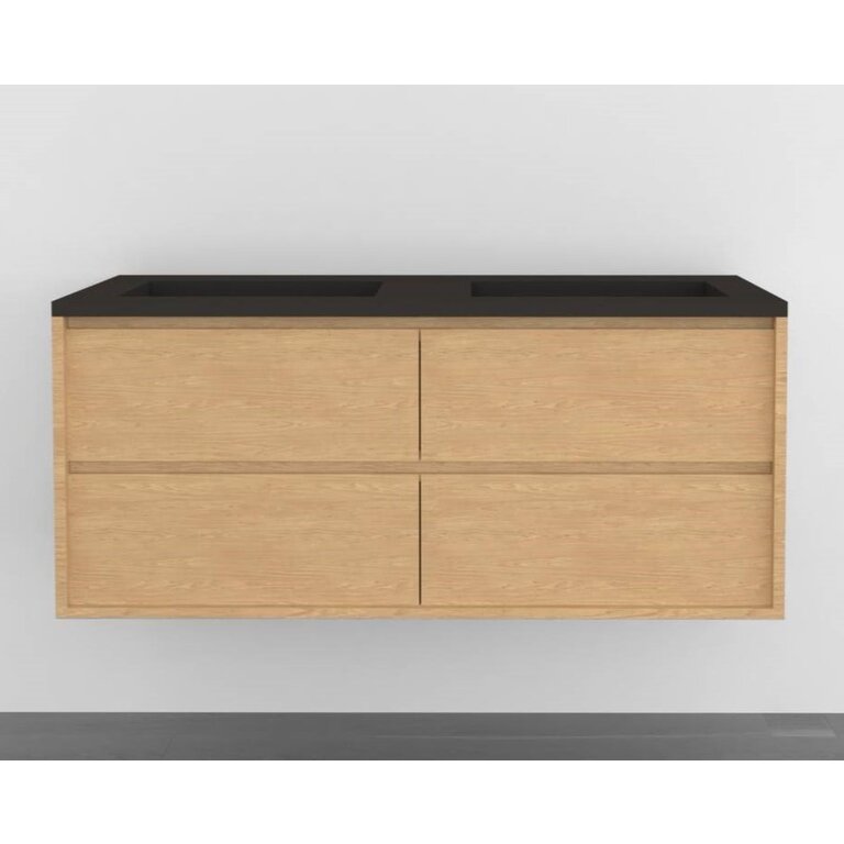 Vanity Wall-Mounted Luho Collection Bélair Bois
