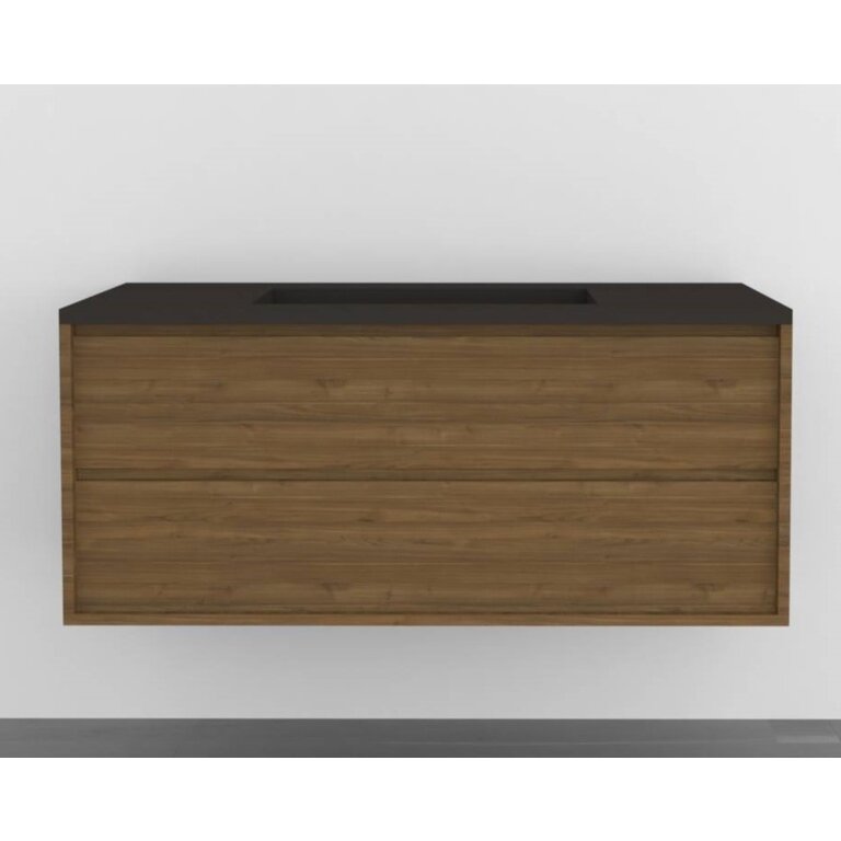 Vanity Wall-Mounted Luho Collection Bélair Bois