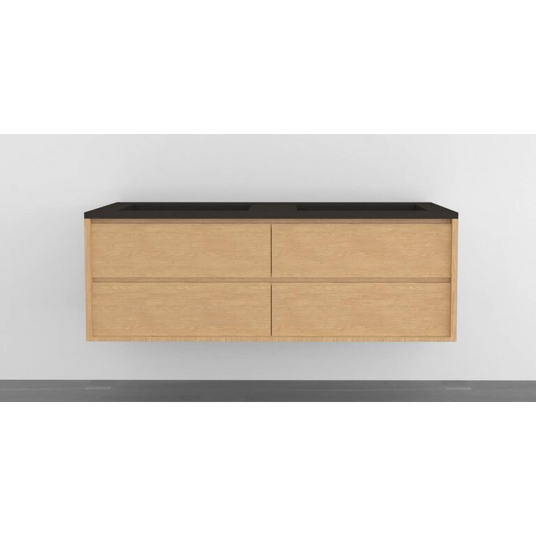 Vanity Wall-Mounted Luho Collection Bélair Bois