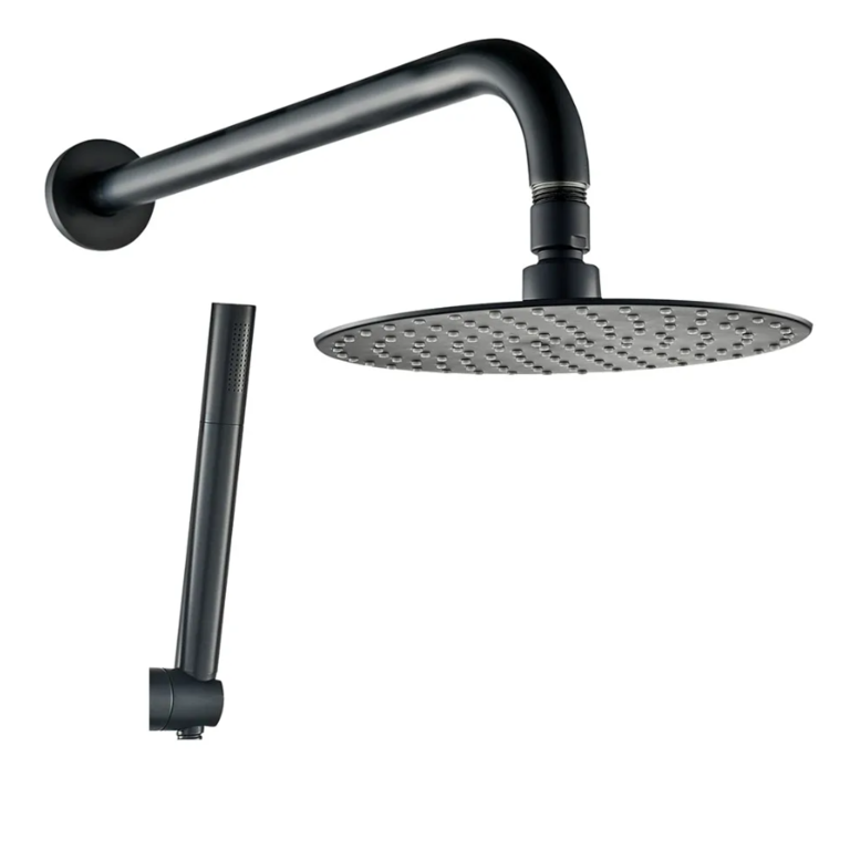 Robinet de douche sur rail rond chrome Elite Akuaplus RD-812030