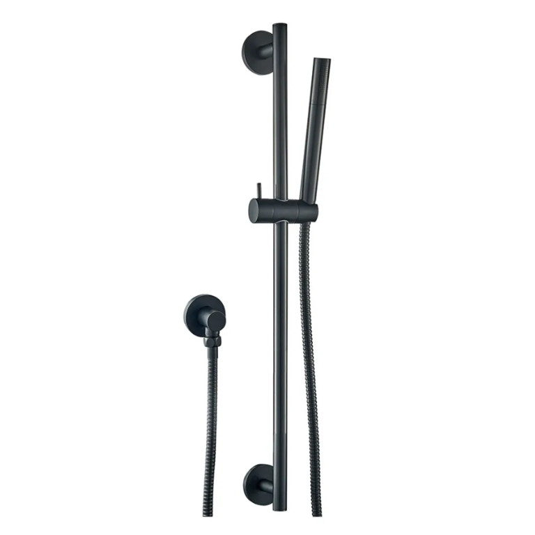 Robinet de douche sur rail rond chrome Elite Akuaplus RD-812030