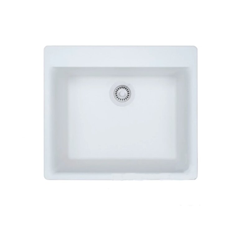 Sink en granite Single Sur Plan 23''x 21'' Bristol