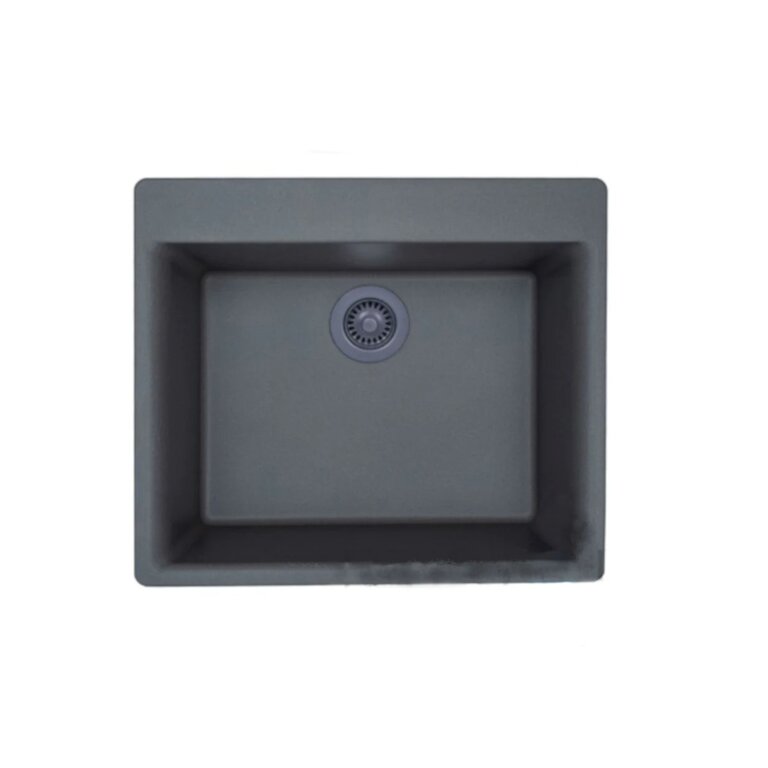 Sink en granite Single Sur Plan 23''x 21'' Bristol