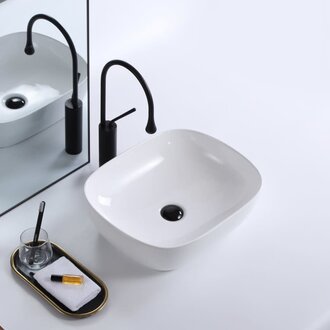 Vessel Sink en Porcelain Tile Series Laura