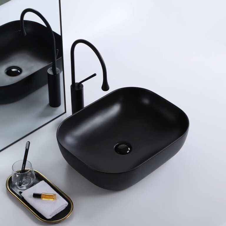 Vessel Sink en Porcelain Tile Series Laura