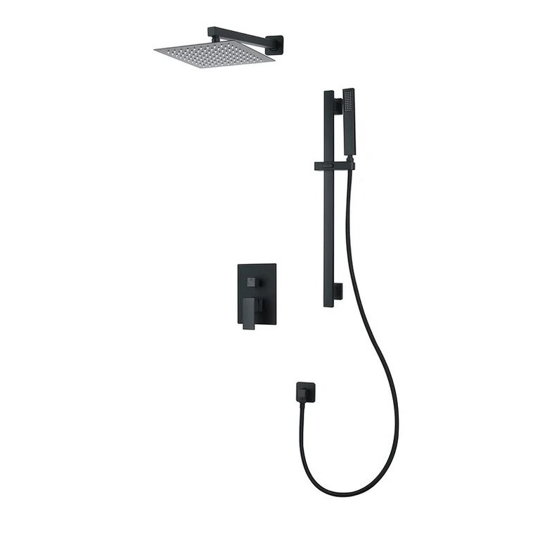 Kimmi collection rail shower faucet set