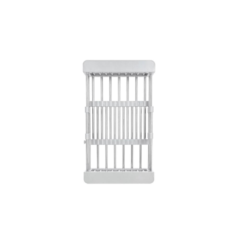 Égouttoir à vaisselle réglable en acier inoxydable S-01